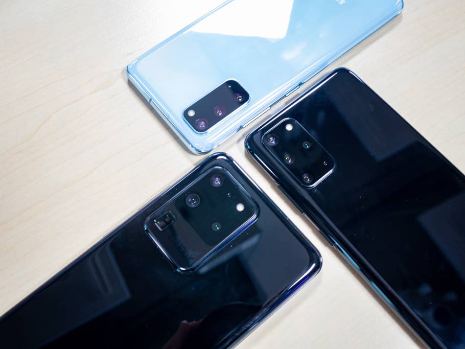 Samsung Galaxy S20, S20+ und S20 Ultra im Vergleich