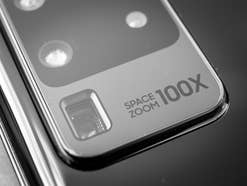 Kamera-Modul des Samsung Galaxy S20 Ultra mit Space Zoom