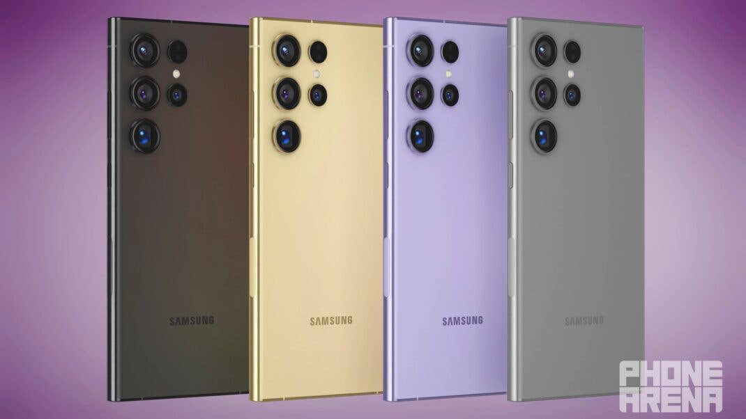 Samsung Galaxy S24 Farben Render (nicht offiziell)