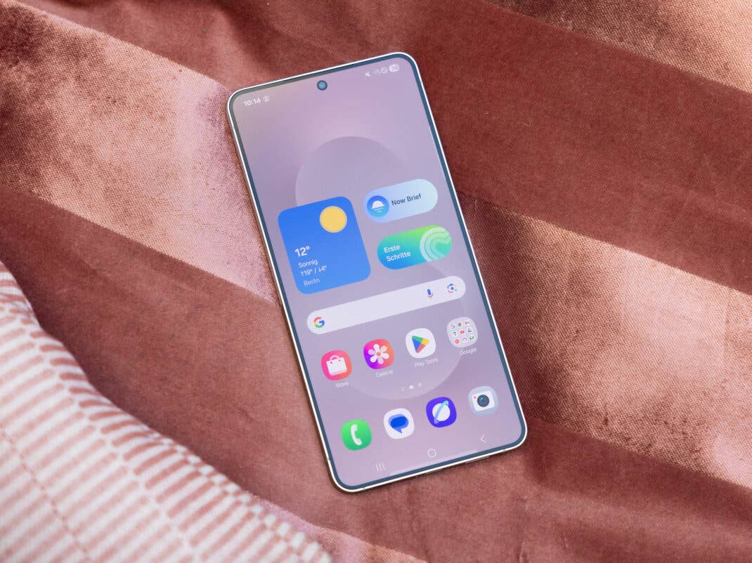 One UI 7 auf dem Samsung Galaxy S25 Edge