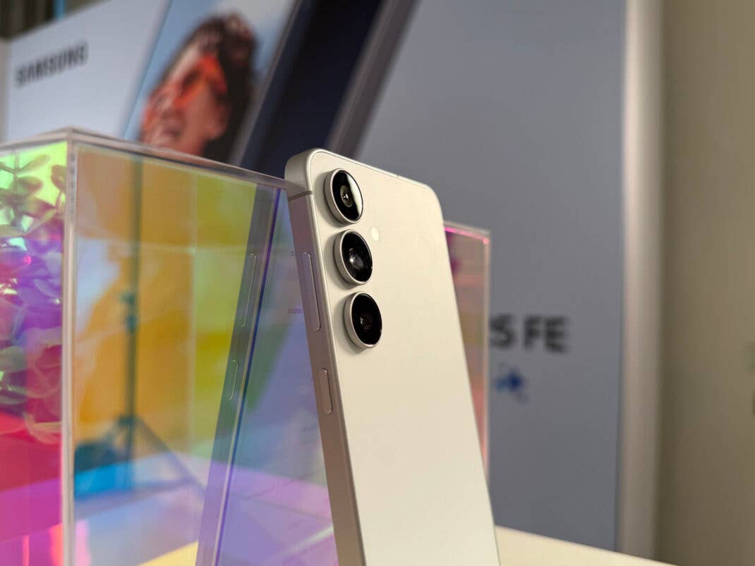 Samsung Galaxy S25 FE Kamera im Fokus