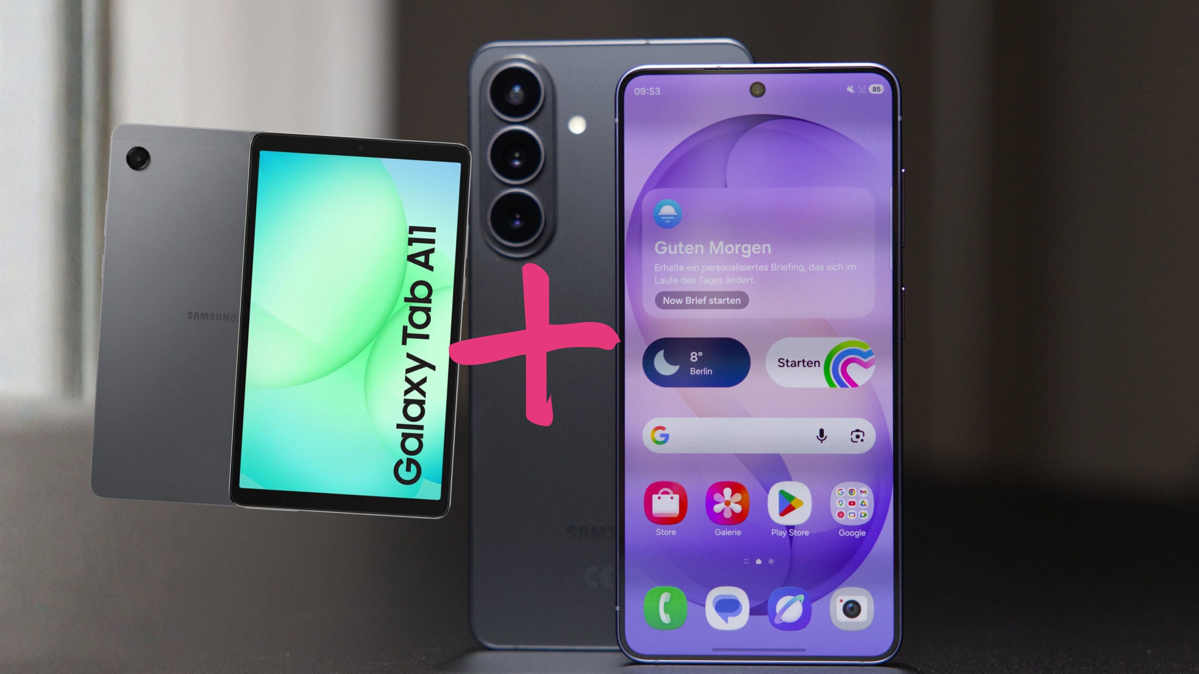 Galaxy S26 mit Tablet für 29,99 Euro/Monat Galaxy S26 mit Tablet für 29,99 Euro/Monat