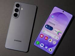 Samsung Galaxy S26 Vorder- und Rückseite nebeneinander