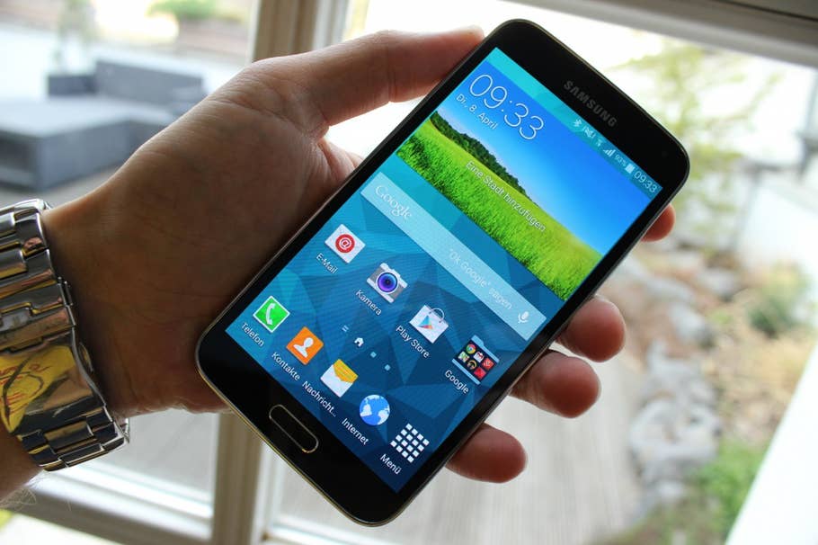 Samsung Galaxy S5: Hands-On-Bilder