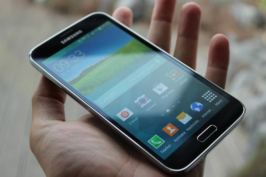 Samsung Galaxy S5: Hands-On-Bilder