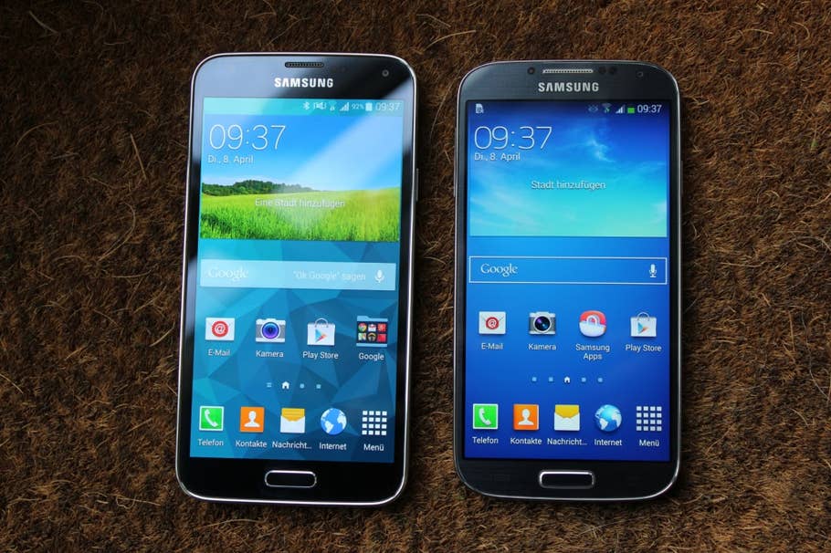 Samsung Galaxy S5: Hands-On-Bilder