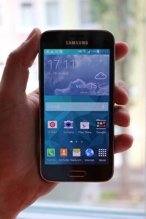 Samsung Galaxy S5 mini: Hands-On-Fotos