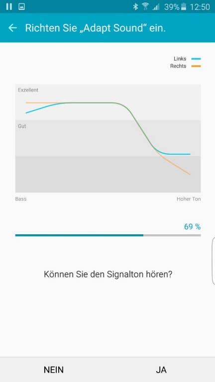 Samsung Galaxy S6 edge Plus Musik-Player