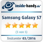 Samsung Galaxy S7 Testsiegel