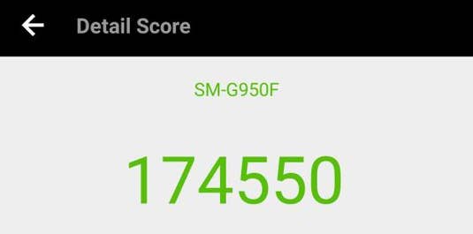 Samsung Galaxy S8 Benchmark-Test