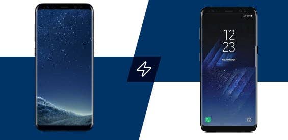 Samsung Galaxy S8 und Samsung Galaxy S8 Plus im Vergleich