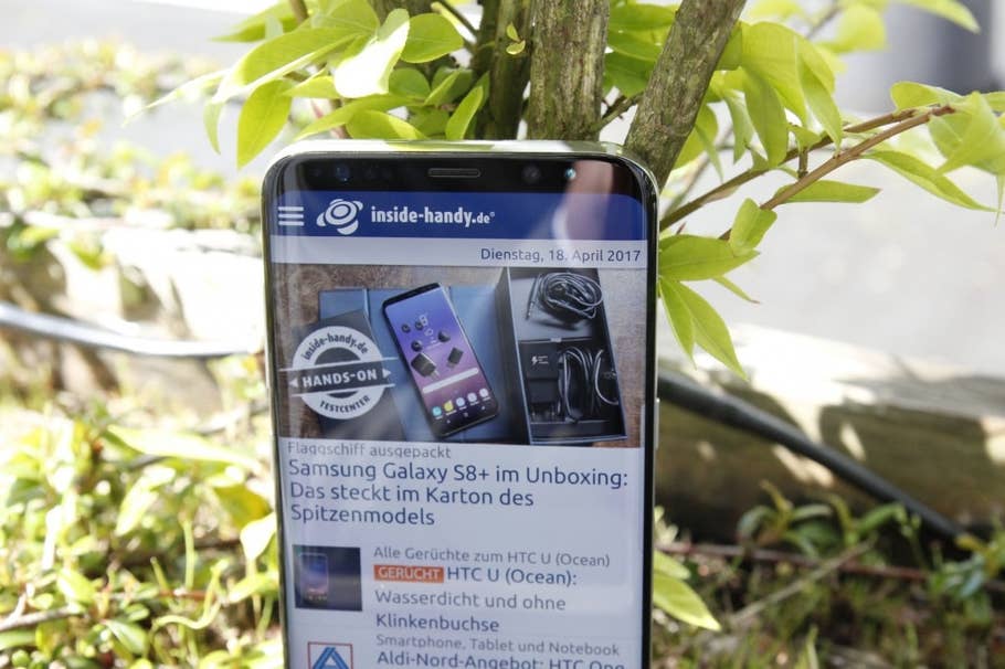 Samsung Galaxy S8+ im Test