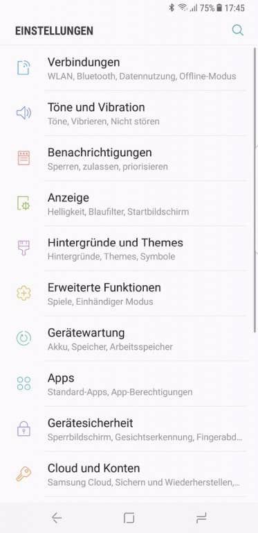 Samsung Galaxy S8+ im Test