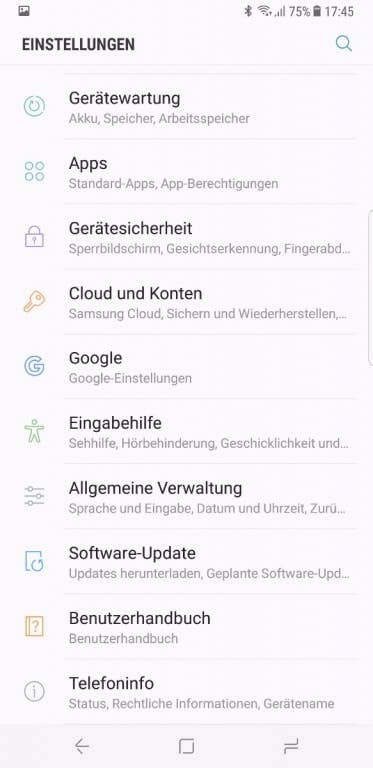 Samsung Galaxy S8+ im Test
