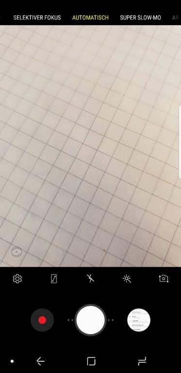 Samsung Galaxy S9: Die Kamera-App