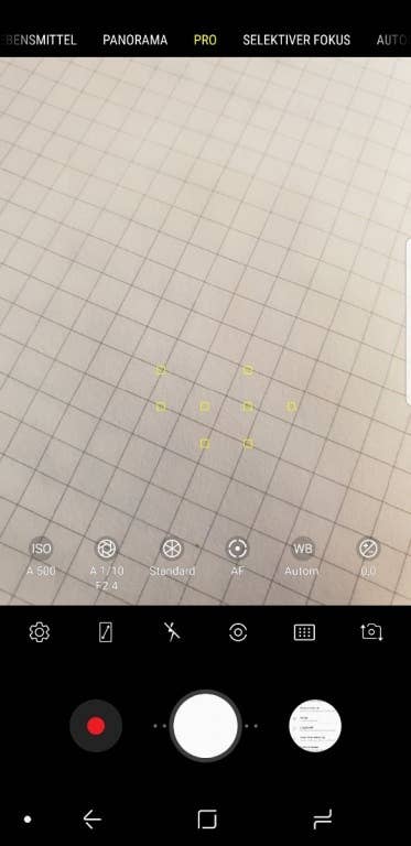 Samsung Galaxy S9: Die Kamera-App