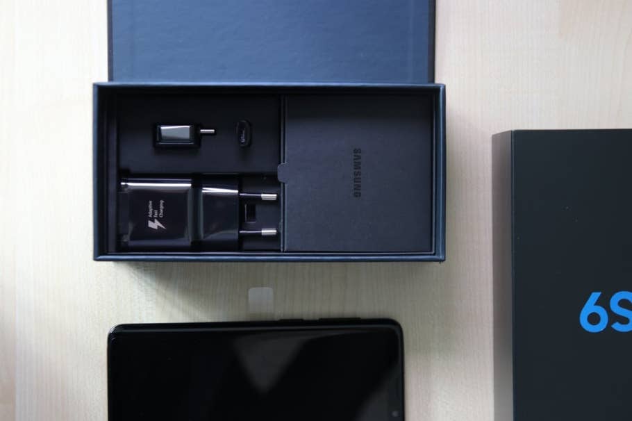 Samsung Galaxy S9 im Test: Unboxing