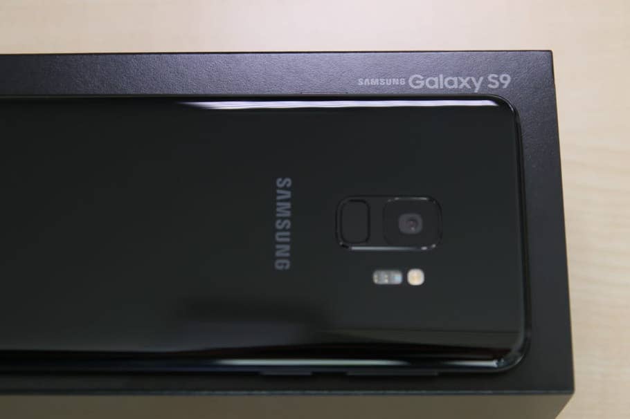 Samsung Galaxy S9 im Test: Unboxing