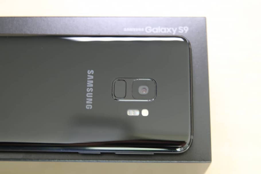 Samsung Galaxy S9 im Test: Unboxing