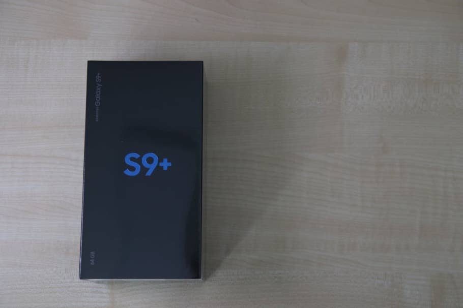 Samsung Galaxy S9 Plus im Test: Unboxing