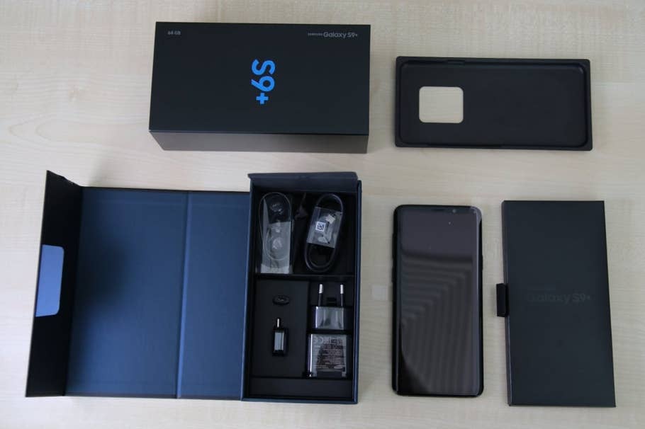 Samsung Galaxy S9 Plus im Test: Unboxing