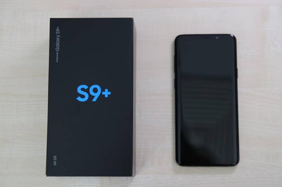 Samsung Galaxy S9 Plus im Test: Unboxing