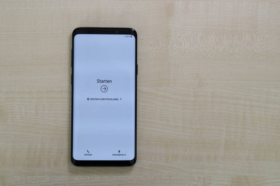 Samsung Galaxy S9 Plus im Test: Unboxing