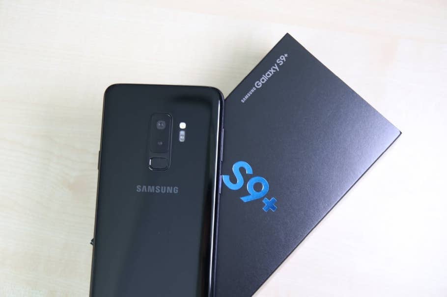 Samsung Galaxy S9 Plus im Test: Unboxing