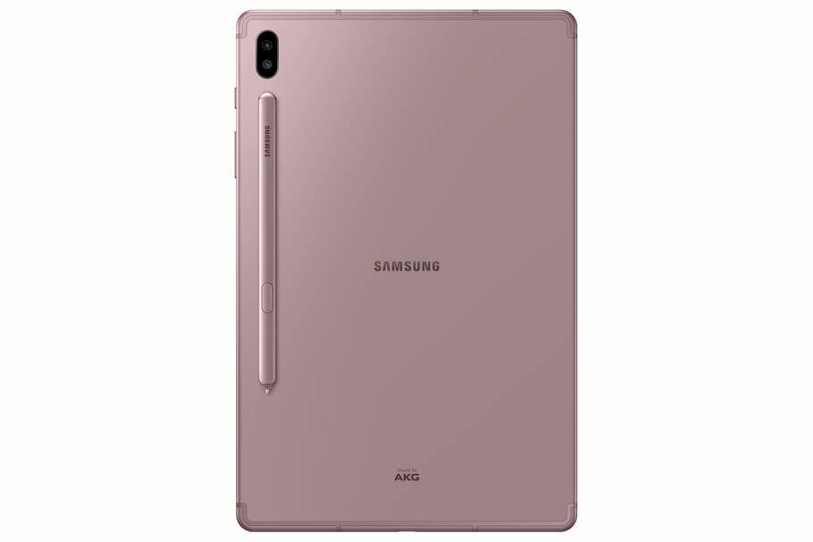 Rückseite des Galaxy Tab S6