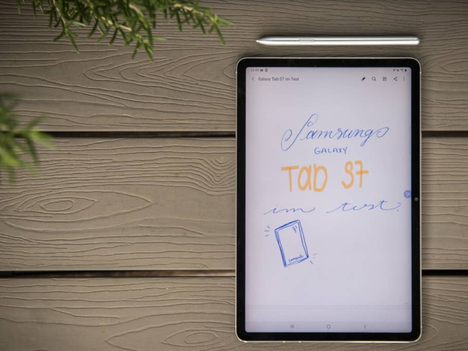 Samsung Galaxy Tab S7 mit S-Pen