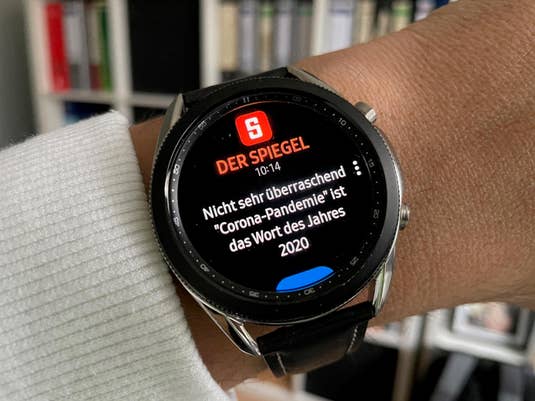 Samsung Galaxy Watch 3 App-Benachrichtigung