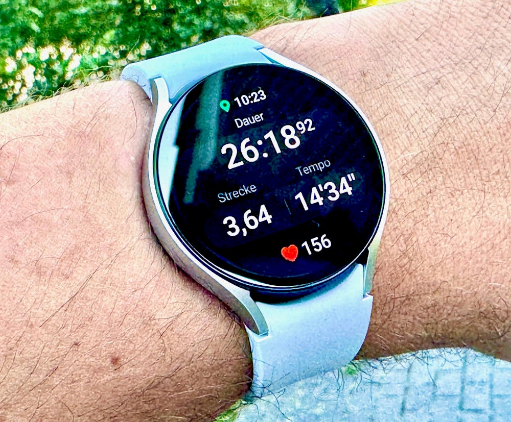 Workout-Modus auf der Samsung Galaxy Watch 6.