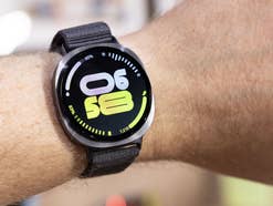 Die Samsung Galaxy Watch 8 an einem Arm