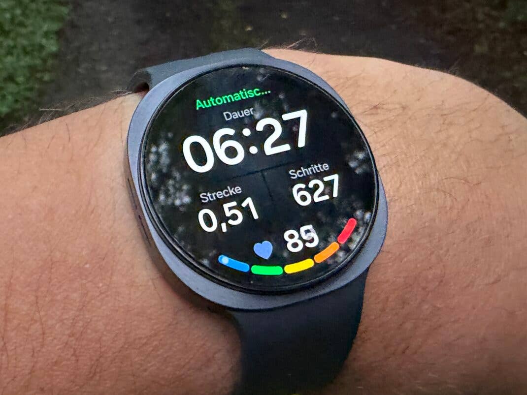 Samsung Galaxy Watch 9 Trainingsmodus.