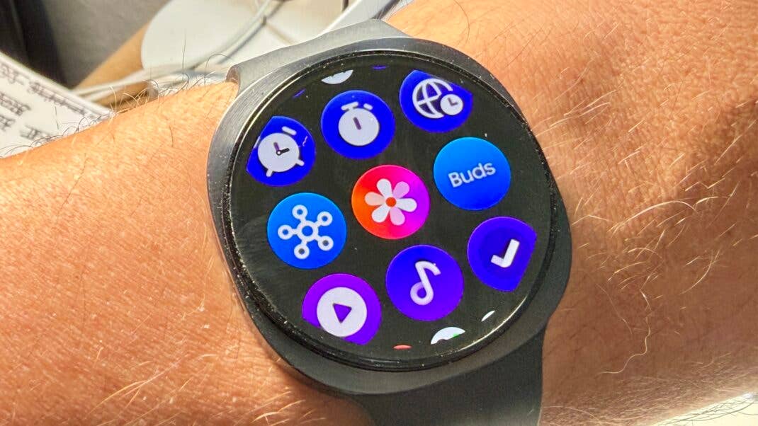 Widges auf der Samsung Galaxy Watch 9.