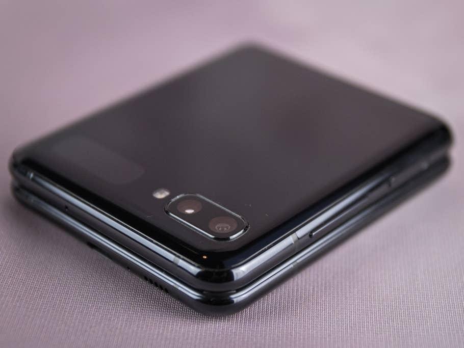 Samsung Galaxy Z Flip zusammengeklappt