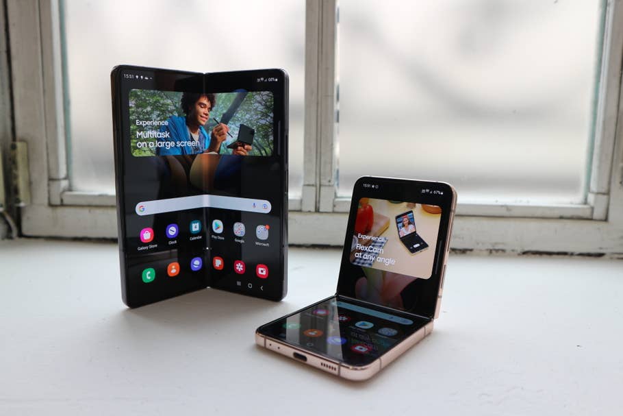 Samsung Galaxy Z Flip4 und Galaxy Z Fold4