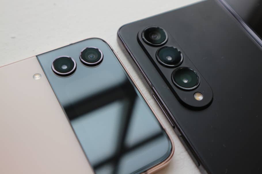 Die Kameras des Samsung Galaxy Z Fold4 und Galaxy Z Flip4