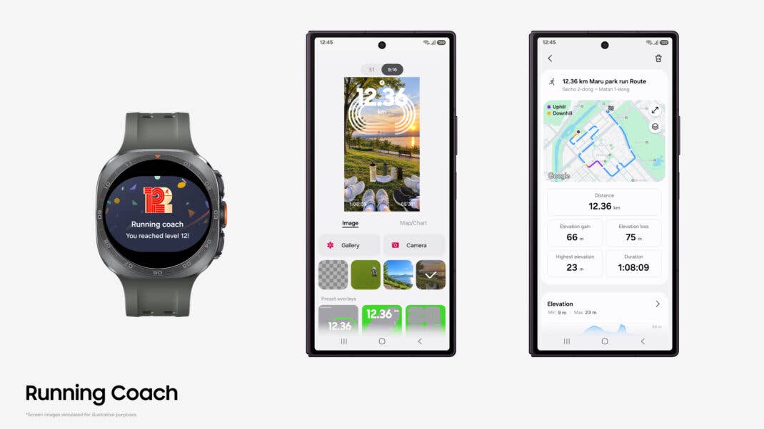 Samsung Health App Update Running Coach