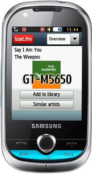 Samsung M5650 Datenblatt - technische Daten des Samsung M5650 Samsung M5650 Datenblatt - Foto des Samsung M5650