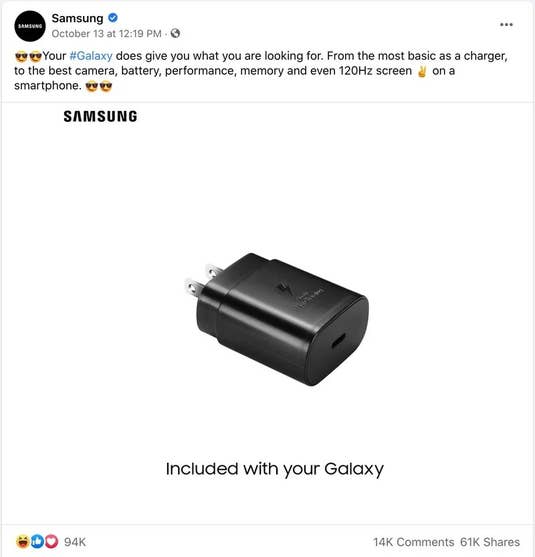 Samsung-Smartphones ohne Netzteil