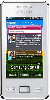 Samsung Star II Datenblatt - Foto des Samsung Star II