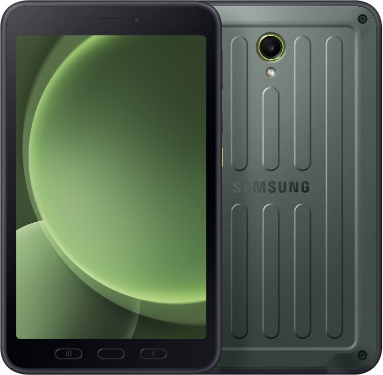 Samsung Tab Active5 Front und Rückseite.