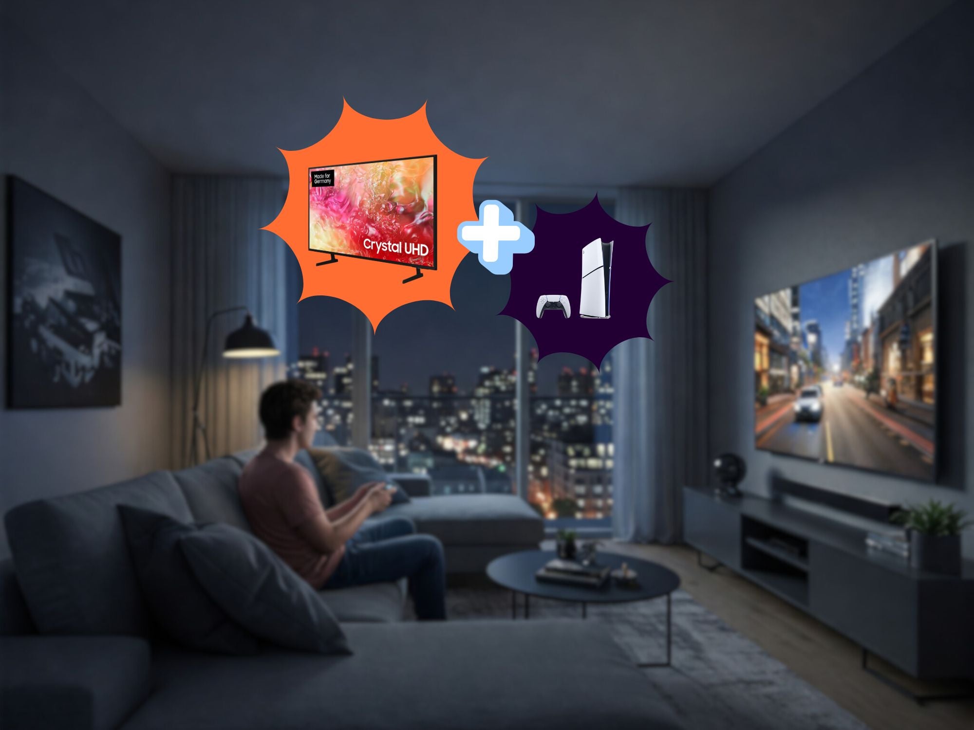 65 Zoll Samsung-TV und PS5 im Hammer-Bundle – und einen Tarif gibt’s für 3 Jahre geschenkt dazu!
