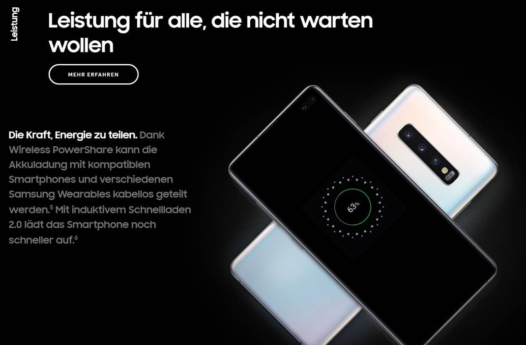 Samsung-Werbung