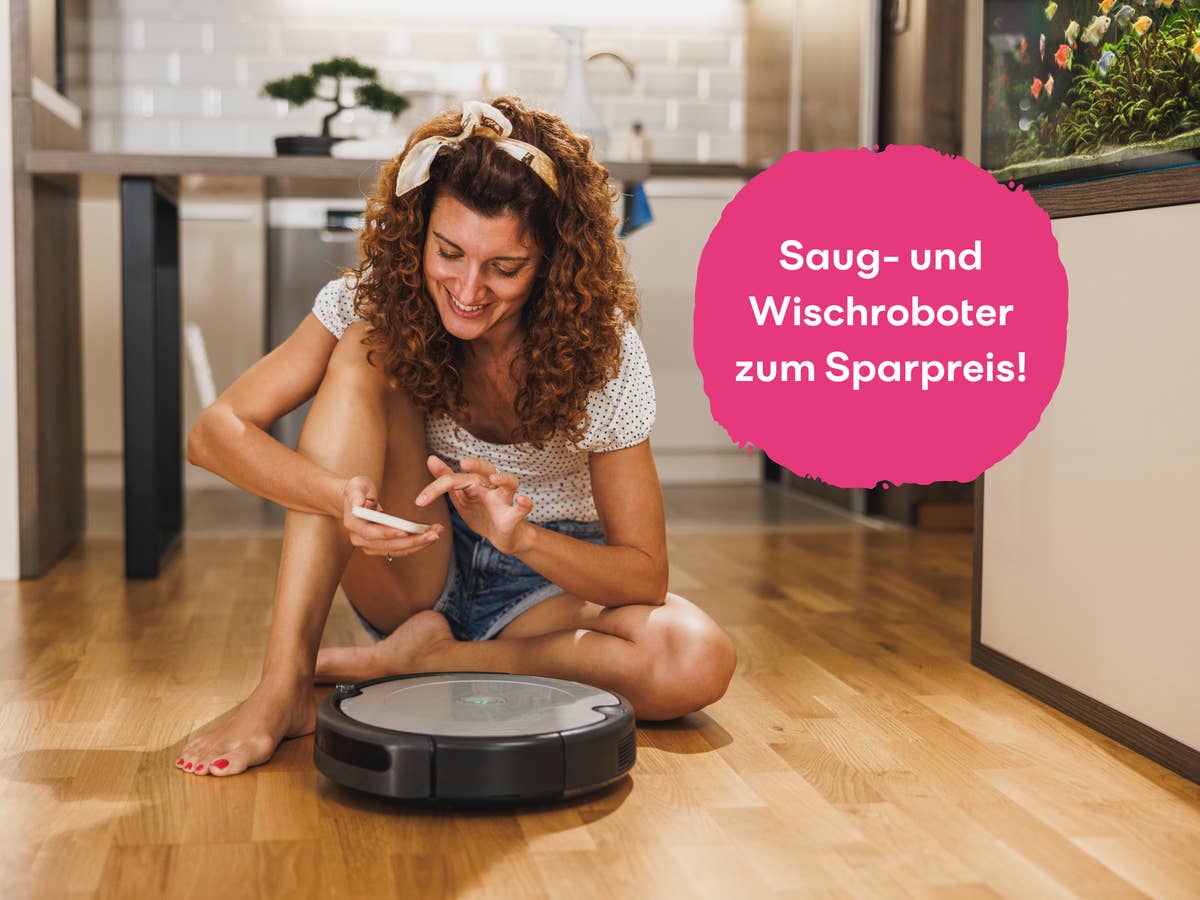 Saug- und Wischroboter zum Sparpreis!