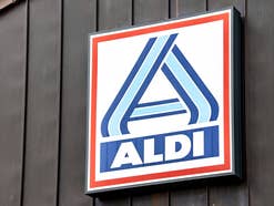 Schild von Aldi Nord
