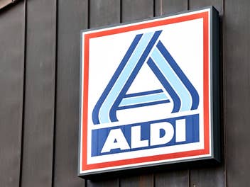 Schild von Aldi Nord