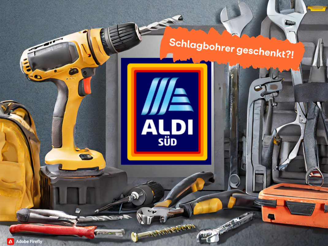 #Top-Deal von Aldi: Schlagbohrer geschenkt zum Werkzeugkoffer