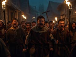 Wütender Mob